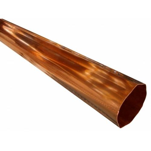 Shop Copper Round Corrugated Downspouts Gutter Supply