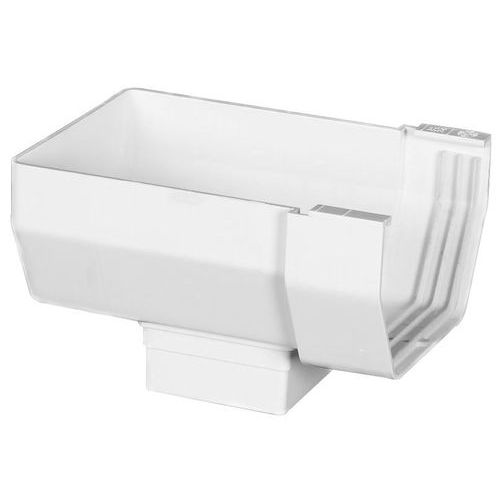 Shop Contemporary Vinyl Gutter End Drop Outlet | Gutter Supply